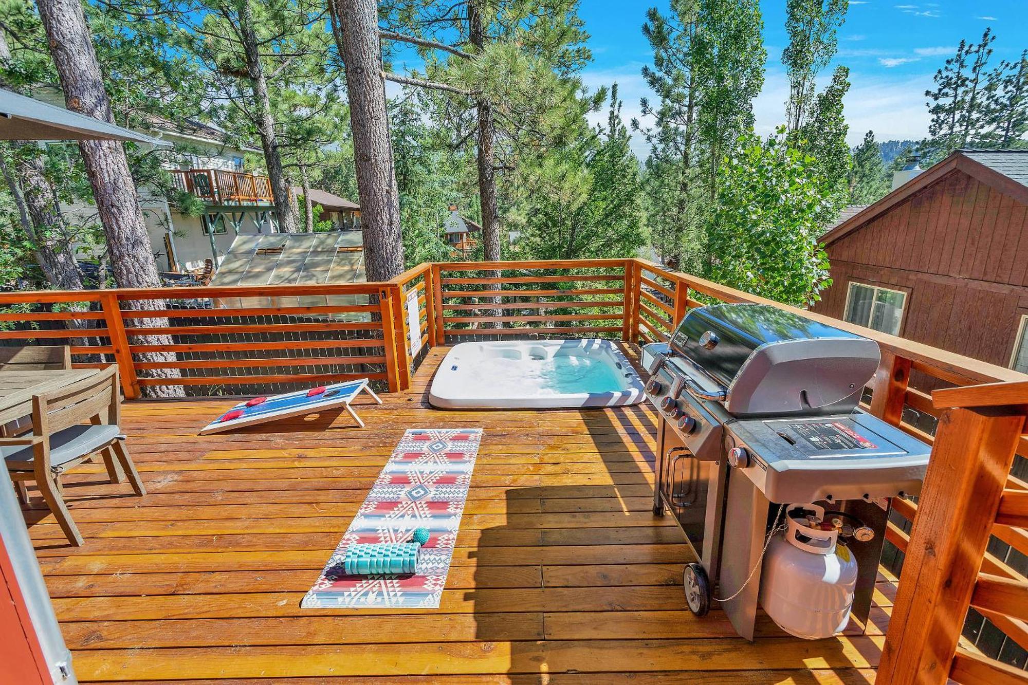 Sled-Ski Lakeside Village Cabin - Spa - Bbq - Firepit - Loft - Games Big Bear Lake Zewnętrze zdjęcie